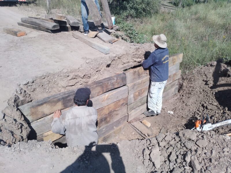 Pobladores agradecen al gobernador Insfrán por trabajos de mantenimiento realizados en sus zonas