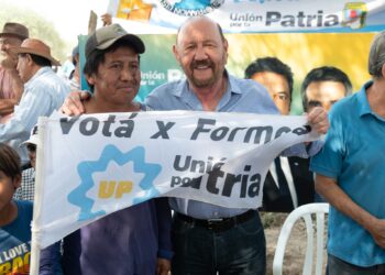 Insfrán: “No dejemos que nos roben nuestro futuro, no lo permitamos”