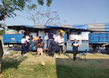 Nutrifor descargó alimentos en la Delegación Zonal Clorinda
