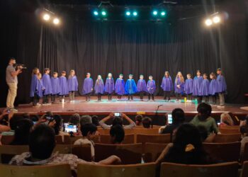 Por el Día de la Música, se realizó un encuentro coral