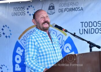 “Jamás voy a arriar nuestra bandera ni mi compromiso con ustedes”, aseveró Insfrán en el OPNGT