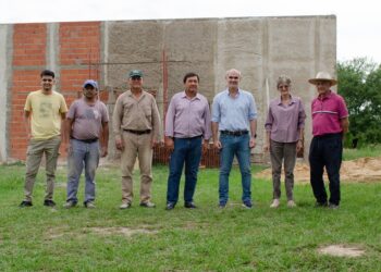 Importante avance en la planta de procesado de mandioca en Loma Monte Lindo