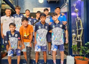 San Martín juega en Ezeiza el Nacional Masculino Sub 14 de fútbol playa