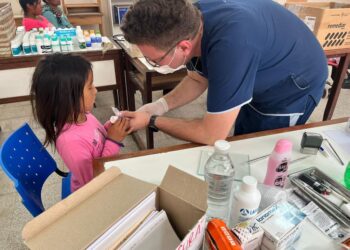 Vecinos de la colonia Namuncurá recibieron esta semana una nueva ronda de atenciones programadas