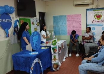 Centro de salud República Argentina: Enseñaron cuidados para la prevención y el control de la diabetes