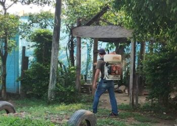 Tres Lagunas: Se intensifican las acciones contra el dengue en los distintos barrios