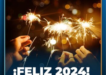 El gobernador Insfrán deseó un «¡Feliz año 2024!»