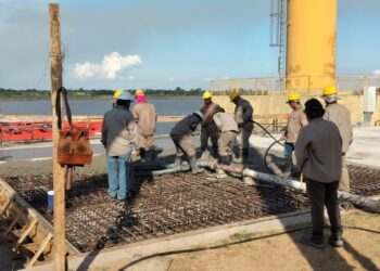 La obra del Puerto Nuevo de Formosa se encuentra en la última etapa
