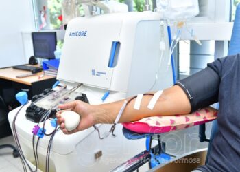 El Centro Provincial de Hemoterapia realiza campañas de extracción de sangre y plaquetas para el tratamiento del dengue