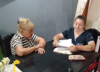El EROSP visitó a usuarios electrodependientes