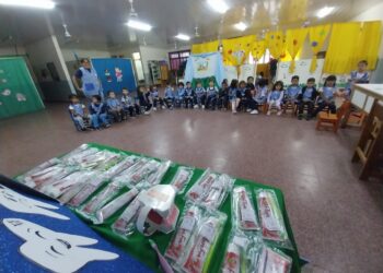 “Fortaleciendo Sonrisas”, un programa de cuidado bucal dirigido a niños de jardines de toda la provincia