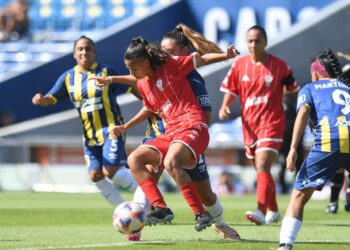 La formoseña Patricia Leguizamón anotó en la gran victoria de Huracán en Rosario