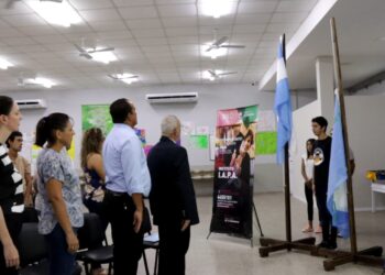 Inauguración del ciclo lectivo en la Residencia Terapéutica Evita