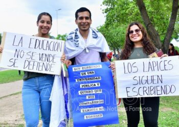 Estudiantes formoseños contra el desfinanciamiento de las Universidades: “Queremos seguir estudiando”