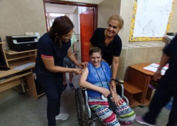 Adultos mayores alojados en residencias de la provincia de Formosa recibieron la vacuna antigripal