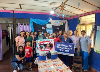 En los Centros de Desarrollo Infantil realizan controles médicos y actualización del calendario de vacunas