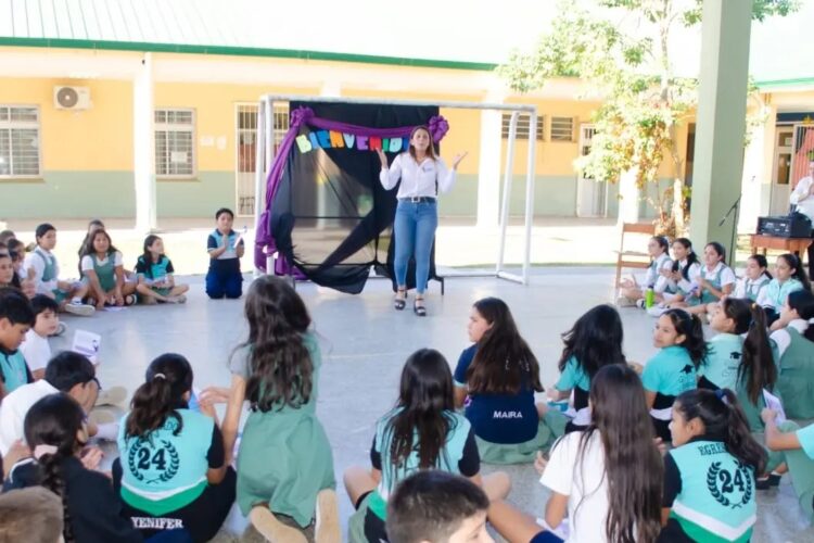 Esta misma actividad se llevó a cabo en la EPEP N°2 y la Escuela Normal.