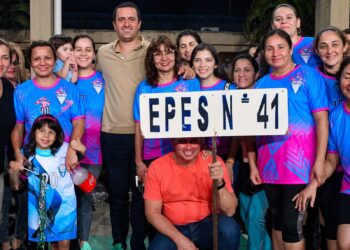 El Vicegobernador acompañó la inauguración de las Olimpíadas de Confraternidad Docente