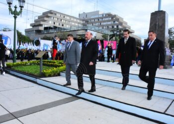 Insfrán encabezó el acto por el 69° aniversario de la Provincialización de Formosa