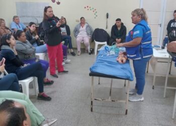 Equipo del centro de salud del barrio Juan Domingo Perón actualizó conocimientos en RCP