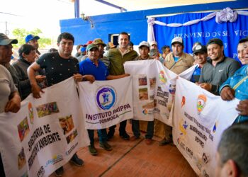 Gira del vicegobernador Solís por localidades del oeste provincial