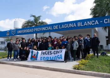 A través de la FeCES, más de 40 referentes estudiantiles visitaron la UPLaB