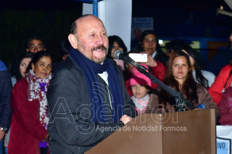 Gildo Insfrán, gobernador de Formosa.