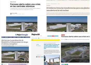 La prensa nacional se hizo eco de la perjudicial paralización de Dioxitek en Formosa que pone en peligro al sistema energético nacional