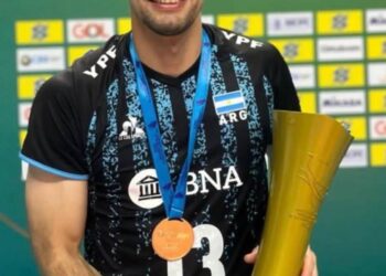 Palacios disputará su tercer Juego Olímpico con el seleccionado argentino de vóley