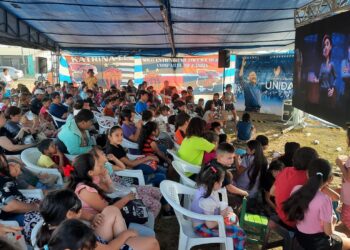 Se proyectó la película “Intensamente 2” con las instalaciones del club Katrina colmadas