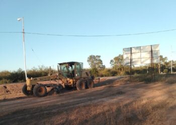 Pobladores de la localidad de Bazán agradecieron las obras que ejecuta el Gobierno provincial