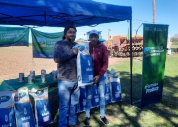 Más de 100 productores de la región norte recibieron semillas de maíz y cucurbitáceas