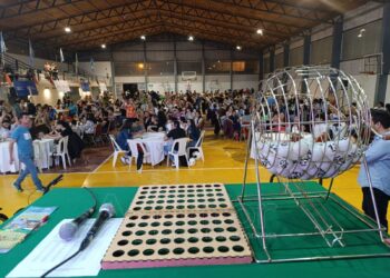 Bingo familiar para los empleados públicos que participaron de las Olimpíadas Deportivas