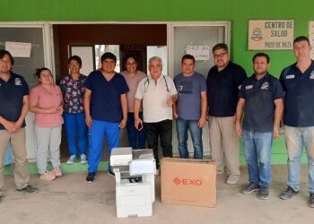 Incorporaron nuevos equipos informáticos a los centros de salud y hospitales de la zona oeste de la provincia