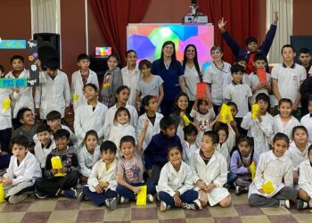 El centro de salud del barrio La Pilar brindó un taller de salud bucal en el Hogar Escuela Don Bosco