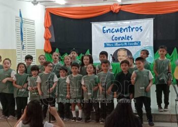 Comenzaron los Encuentros Corales “Dr. Alberto Marcelo Zorrilla” en el Nivel Inicial