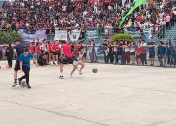 Fiesta estudiantil con el tradicional Telematch en el Anfiteatro