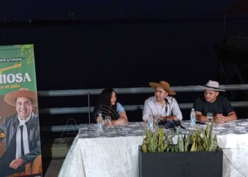 Ángelo Aranda encabezó la presentación del primer festival “Formosa le canta al país”