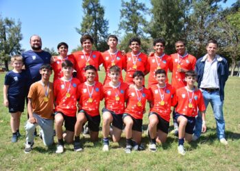 Aguará con el oro en rugby