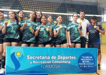 Festejo de Clorinda y Palo Santo en los Juegos Evita Formoseños