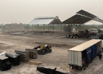 Gran avance en la obra civil de la planta industrial “Fermosa Biosiderúrgica”