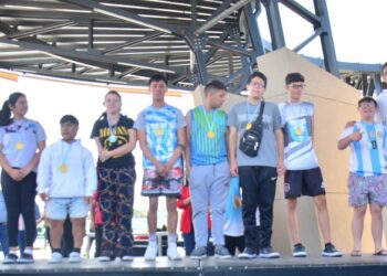 Un cierre con fiesta y campeones en el atletismo adaptado