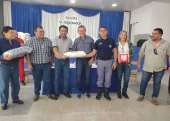 Comenzó la distribución de más de 15 mil kilogramos de alimentos Nutrifor a escuelas del oeste