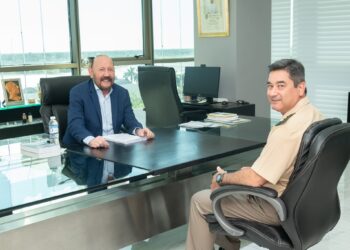 El gobernador Insfrán recibió al nuevo jefe del RIMte 29
