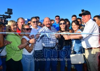 El Gobernador presidió la habilitación del nuevo espacio recreativo “Parque Arenas”