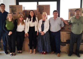 Entregaron nuevo equipamiento informático al Hospital Interdistrital Evita