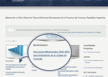 Clorinda: Ya está disponible en la web el padrón para las elecciones de abril