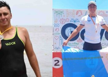 Mauricio Arias, el nadador formoseño se consagró en Miramar y apuesta a seguir liderando las competencias de aguas abiertas