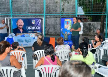 Solís: “Es muy importante y nos da mucha fuerza que los vecinos valoren la gestión del gobernador Insfrán”
