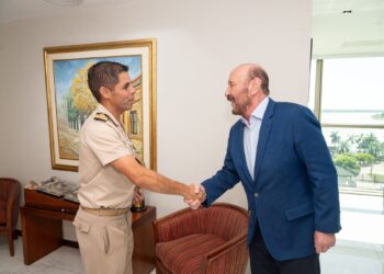 El gobernador Insfrán recibió al nuevo jefe de Prefectura de Formosa
